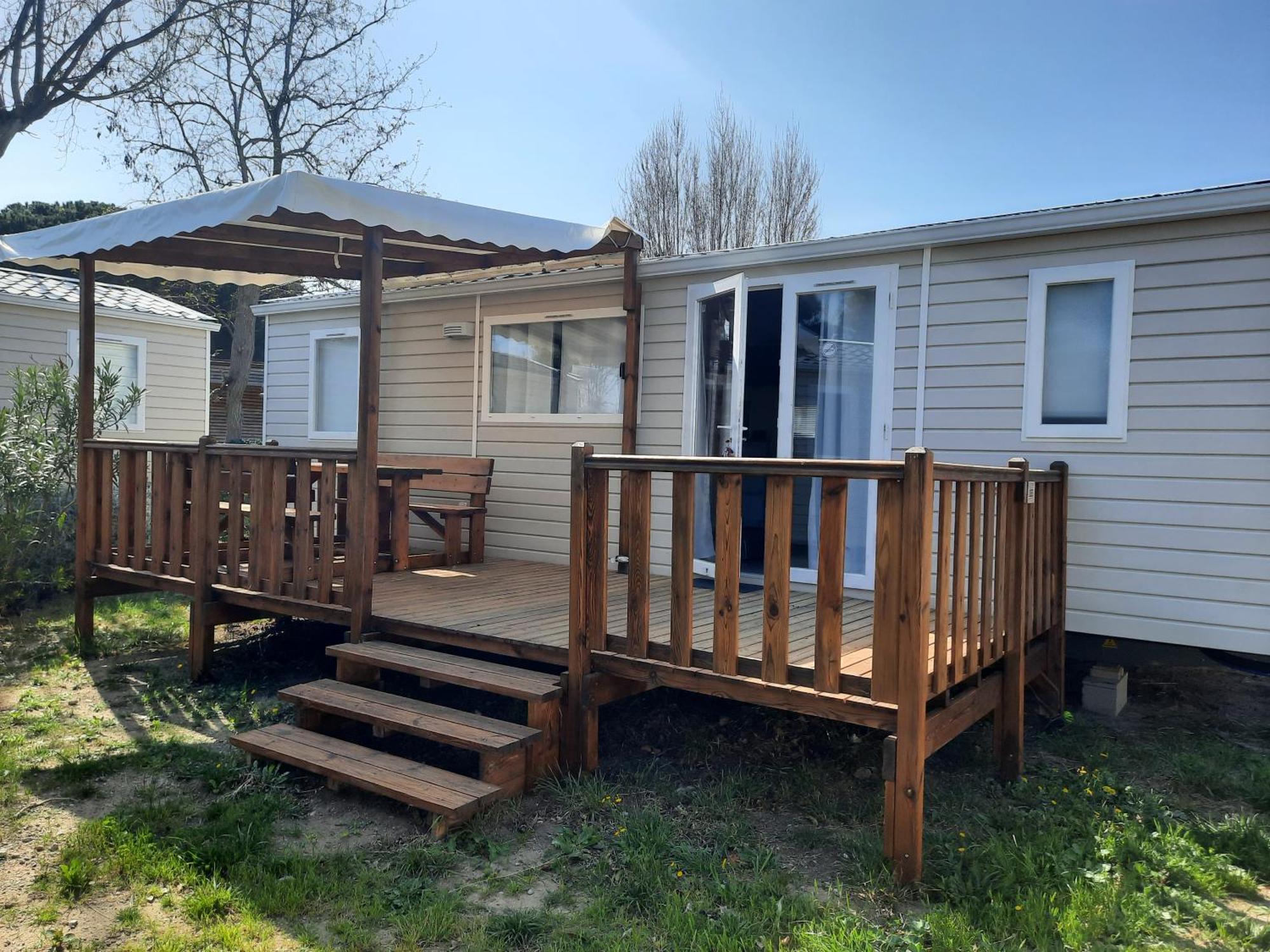 Mobilhome Clim La Falaise 4 Etoiles Narbonne Luaran gambar